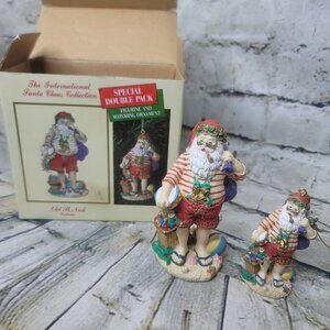 The International Santa Claus Collection Australia Old St. Nick Double Pack 1997